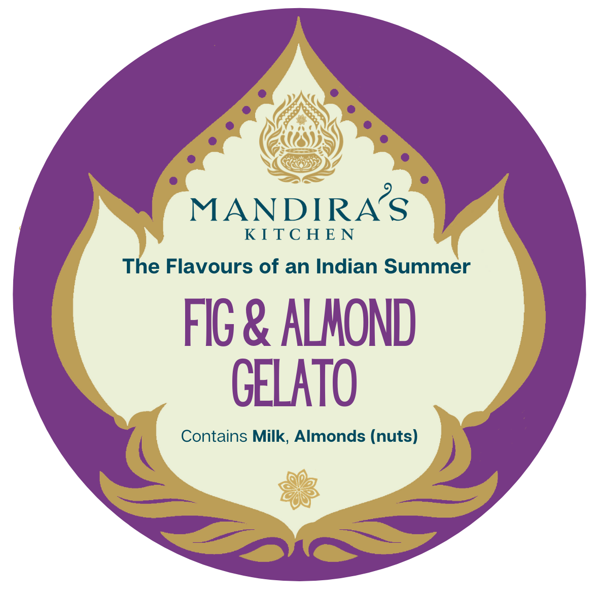 Fig and Almond Gelato